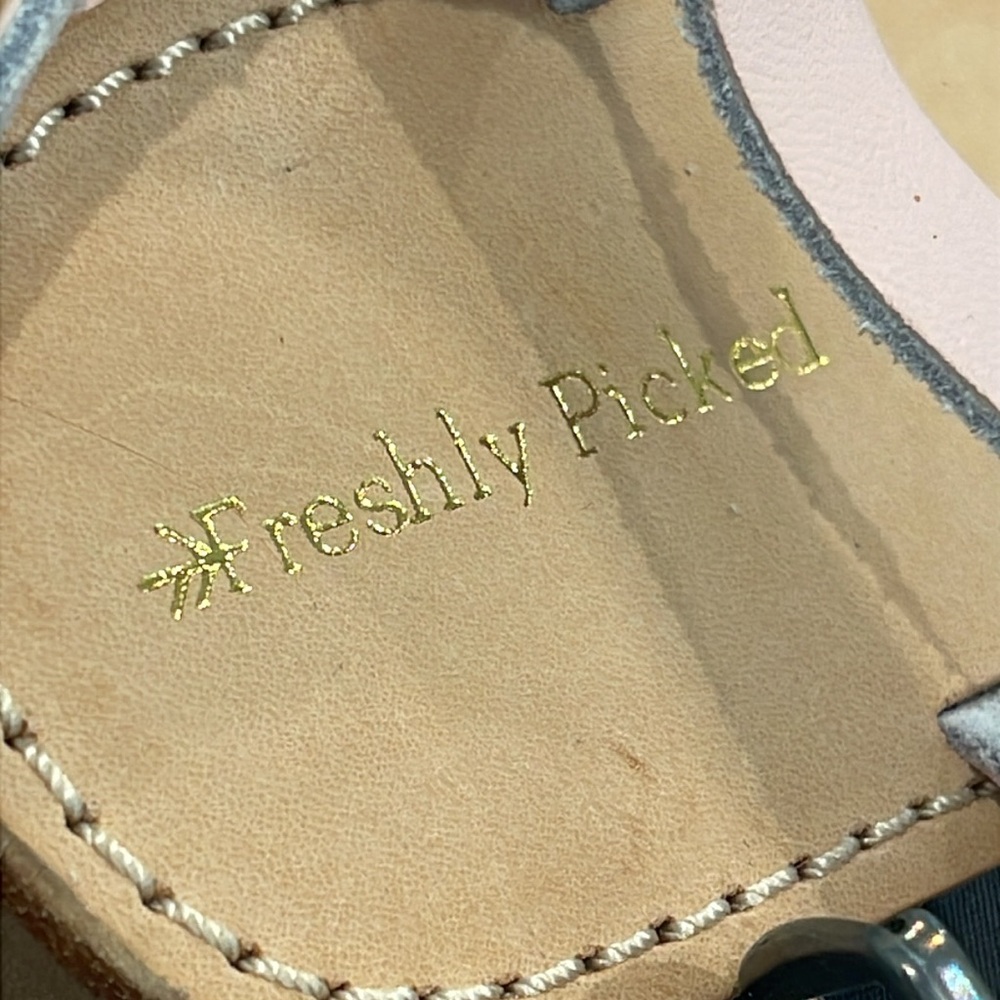 NWOT Freshly Picked Bayview Sandals - Blush Pink Leather - Size Toddler 6 - Picture 9 of 11